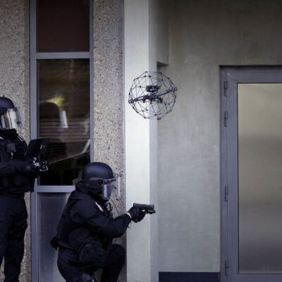 Essai du drone Flyability Elios