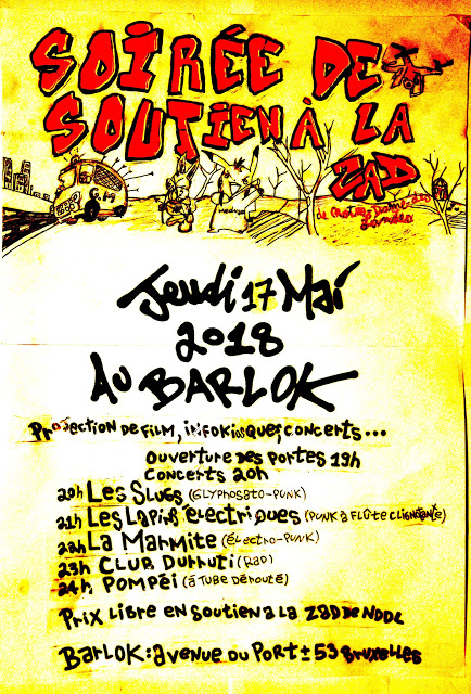 La soirée demain au Barlok