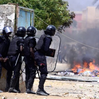 Les affrontements hier mercredi à Dakar