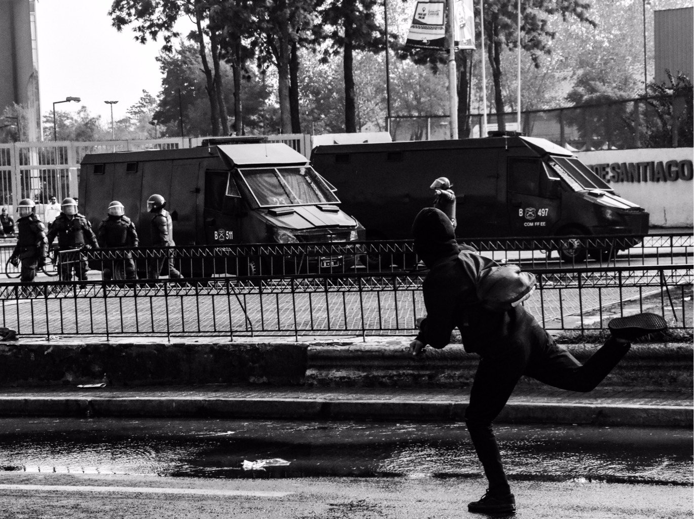 Ce premier mai à Santiago