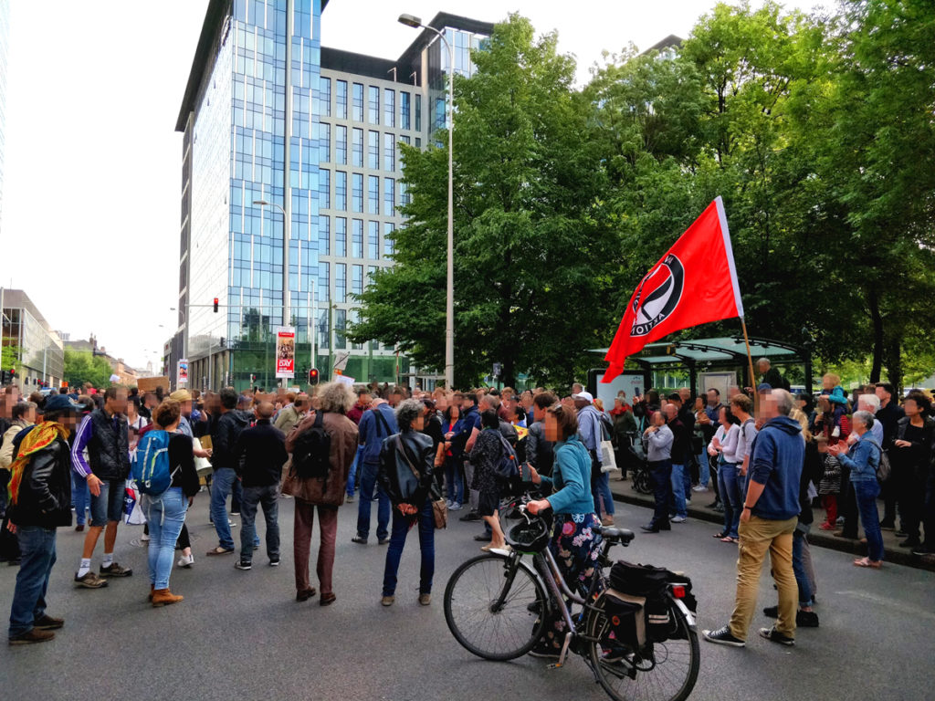 Manifestation en mémoire de Mawda à Bruxelles le 18/5 Manifestation en mémoire de Mawda à Bruxelles le 18/5