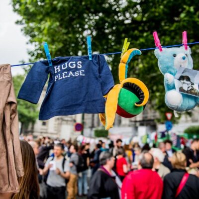 Place Poelaert cet après-midi