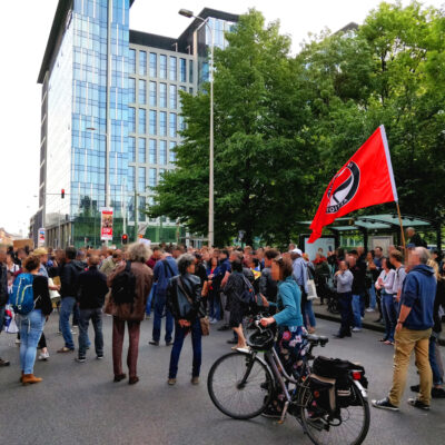 Manifestation en mémoire de Mawda à Bruxelles le 18/5