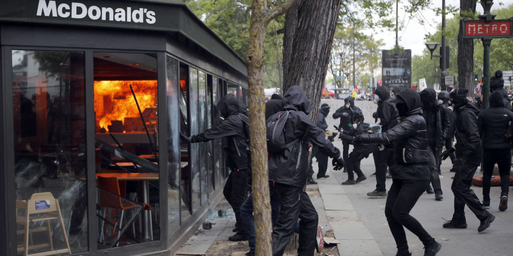 Les incidents de Paris