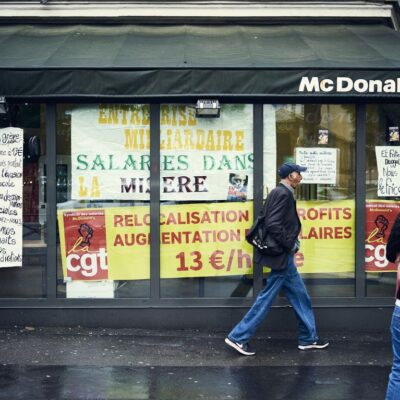 Le McDo en grève de la gare de l'Est