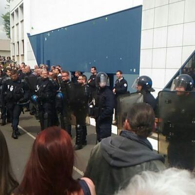 L'intervention policière jeudi à Nancy