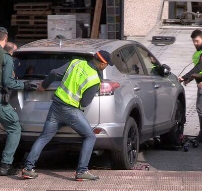 Saisie d'un véhicule lors de l'opération