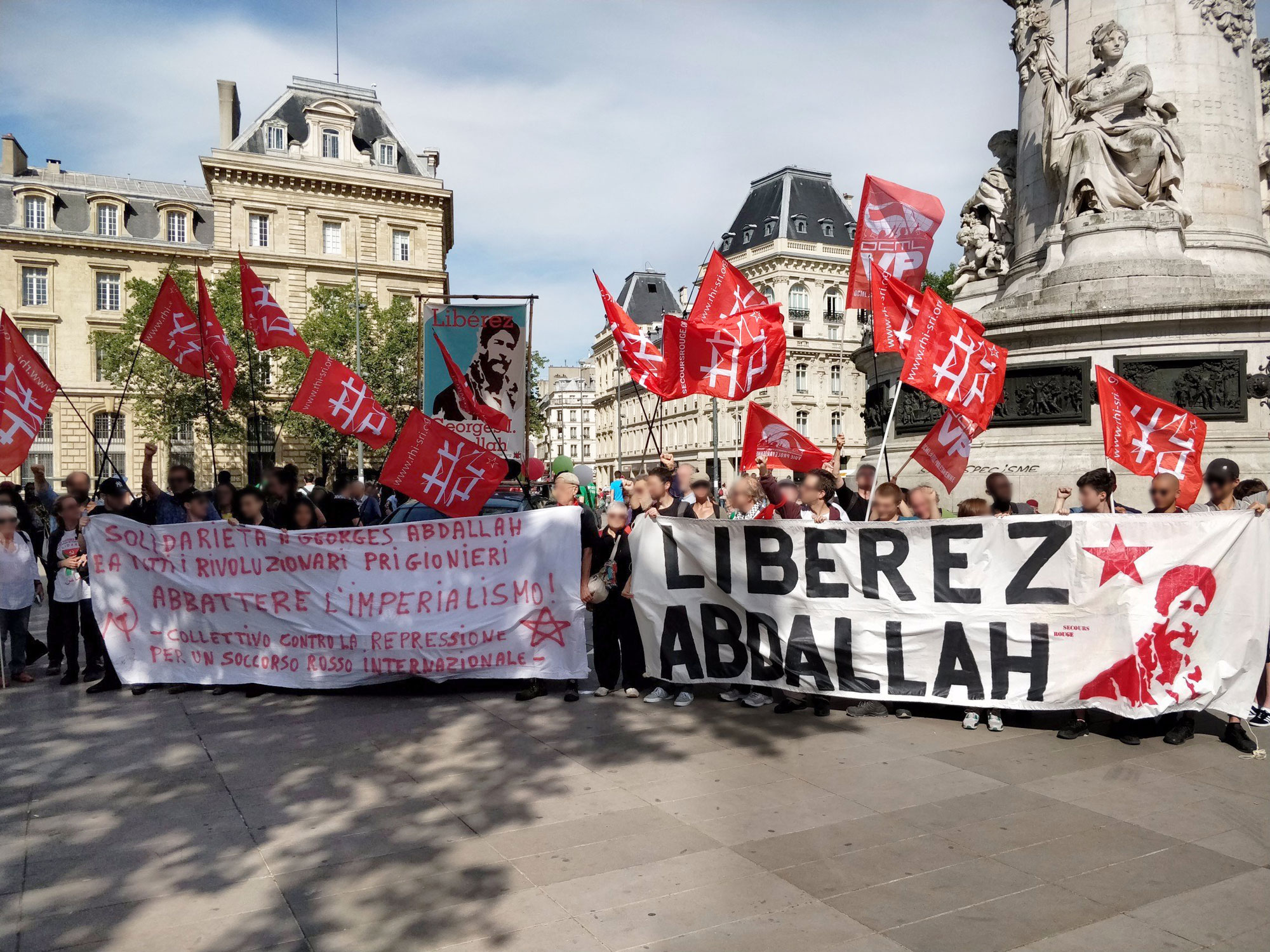 Des centaines de manifestants pour Georges Abdallah