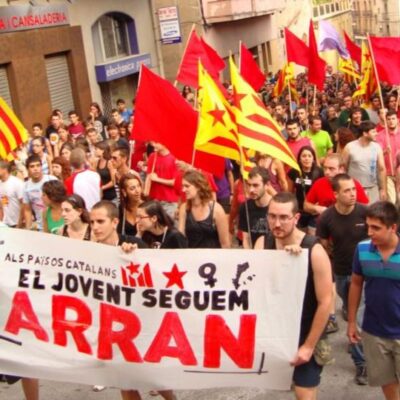Manifestation d'Arran