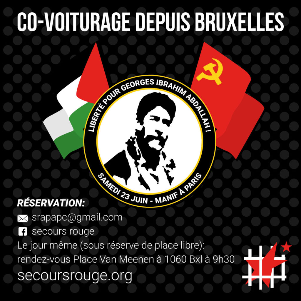 Co-voiturage pour la manifestation du 23 juin