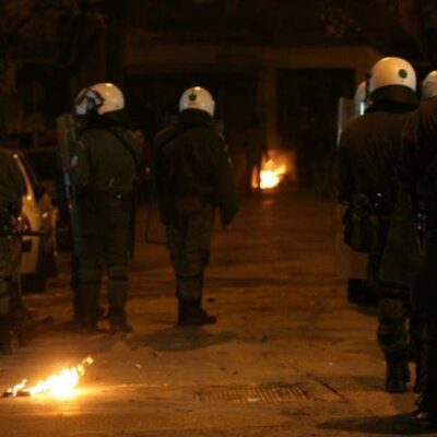 Les incidents à Exarchia