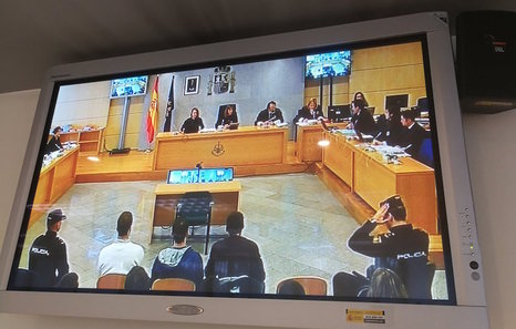 L'audience des jeunes d'Altsasu