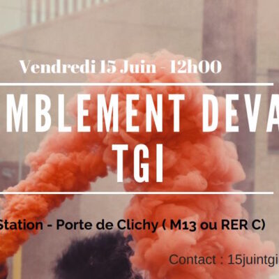 Rassemblement de soutien pour les inculpé.e. du Lycée Arago