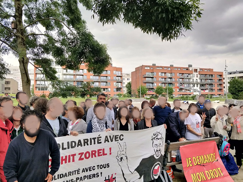 Cahit et ses soutiens devant le Conseil des Contentieux des Etrangers