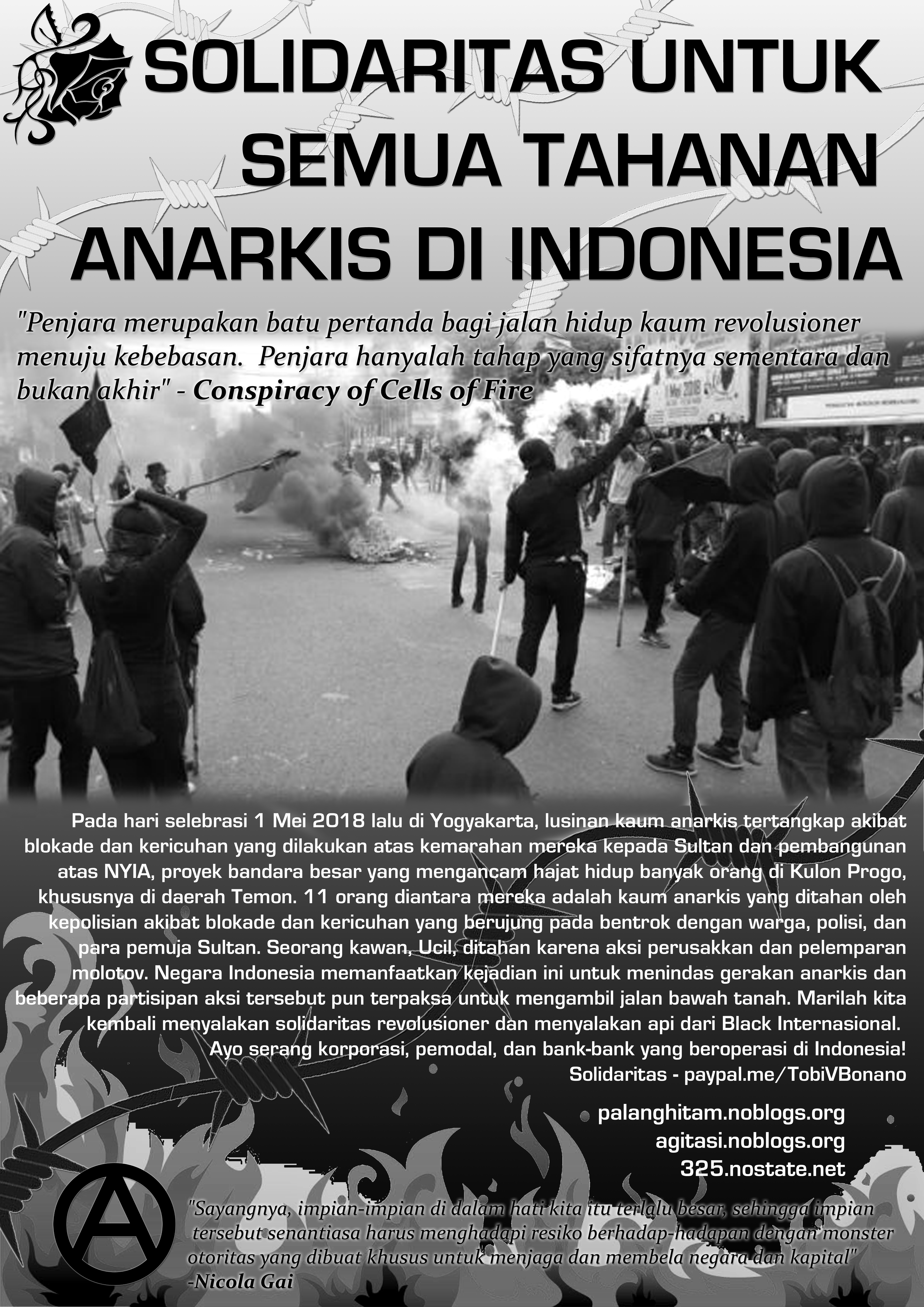 Affiche de solidarité