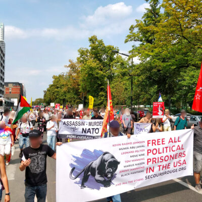 Liberté pour tous les prisonniers politiques aux USA