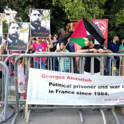 Rassemblement à Beyrouth pour Georges Abdallah le 14 juillet 2018