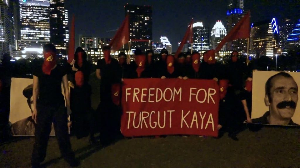 Solidarité avec Turgut Kaya depuis Austin (Texas). Solidarité avec Turgut Kaya depuis Austin (Texas).