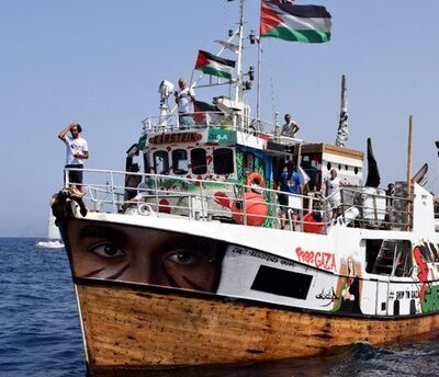 Le Al-Awda navigant vers Gaza