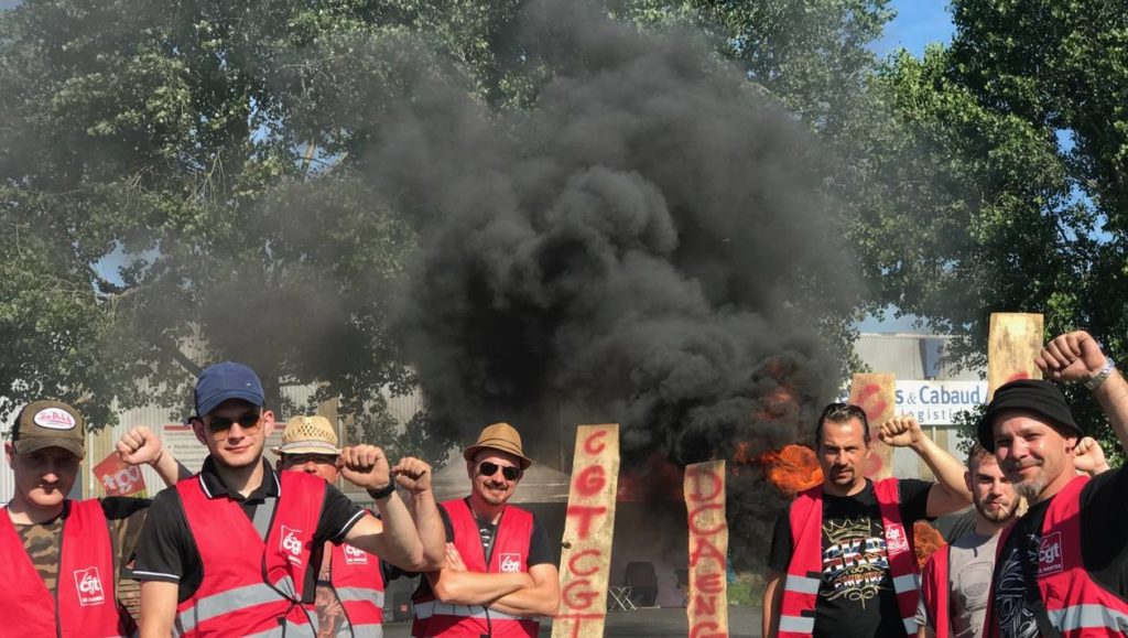 La grève chez Descours & Cabaud