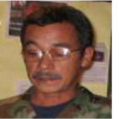 Le commandant de l'ELN Jacobo Acuña alias Samuel