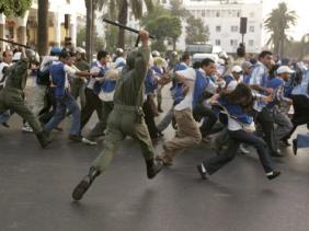 La  répression à Nador
