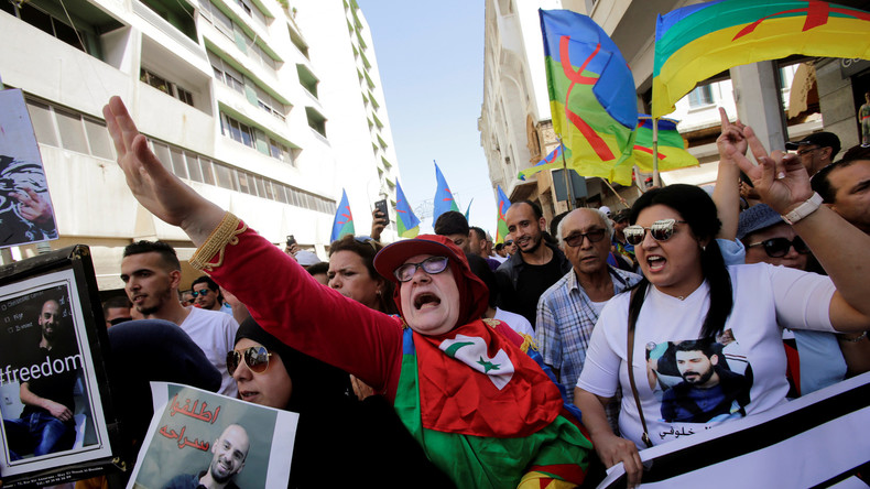 La manifestation de dimanche à Rabat