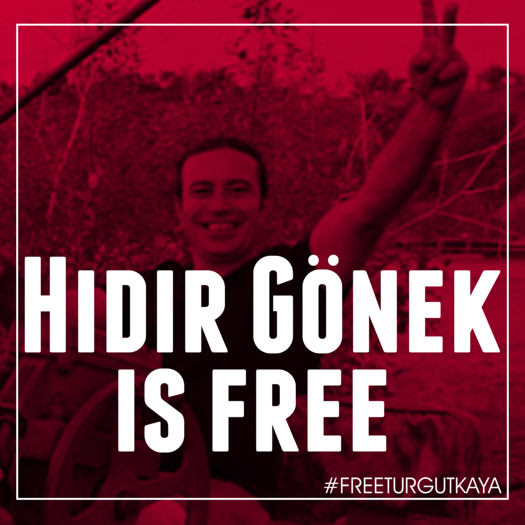 Hidi Gönek est libre !