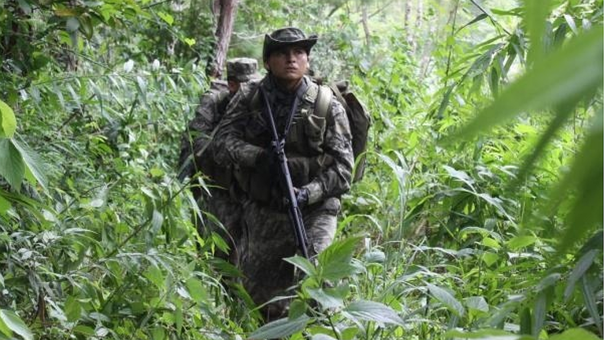 Opération anti-guérilla au Pérou