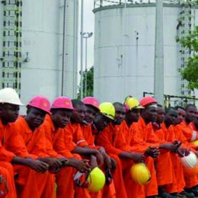 La grève chez Total Gabon (archive)