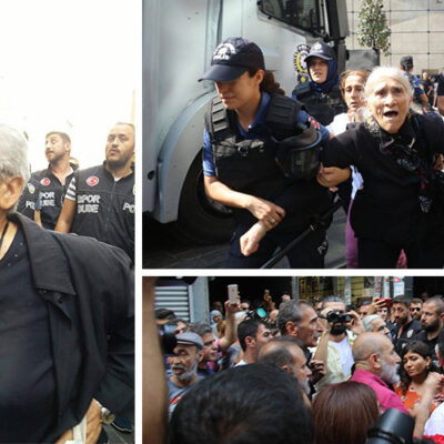 La police attaque les