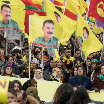 Manifestation pour la libération d'Abdullah Öcalan (archives)