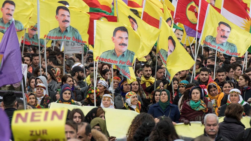 Manifestation pour la libération d'Abdullah Öcalan (archives)