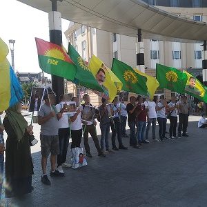 Rassemblement de soutien aux kurdes d'Iran (4 août 2018)