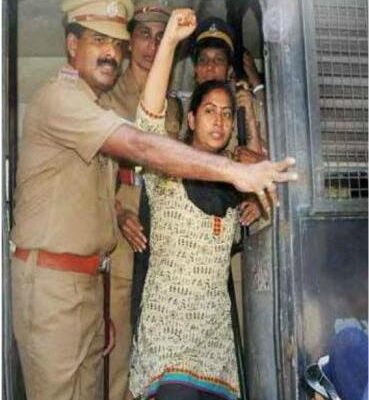 PA Shyna lors de son arrestation