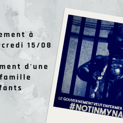 Rassemblement ce 15 août 17h30, au Manneken Pis