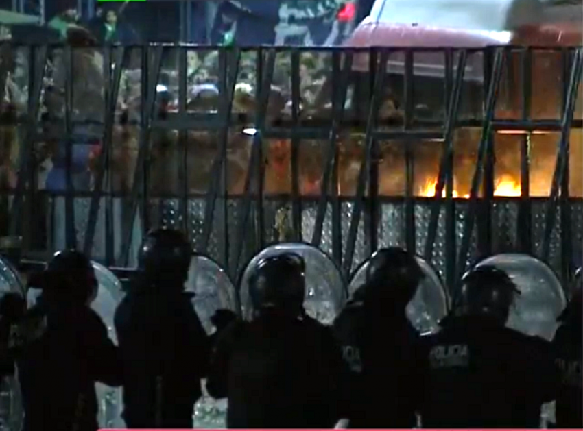 Les affrontements de Buenos Aires