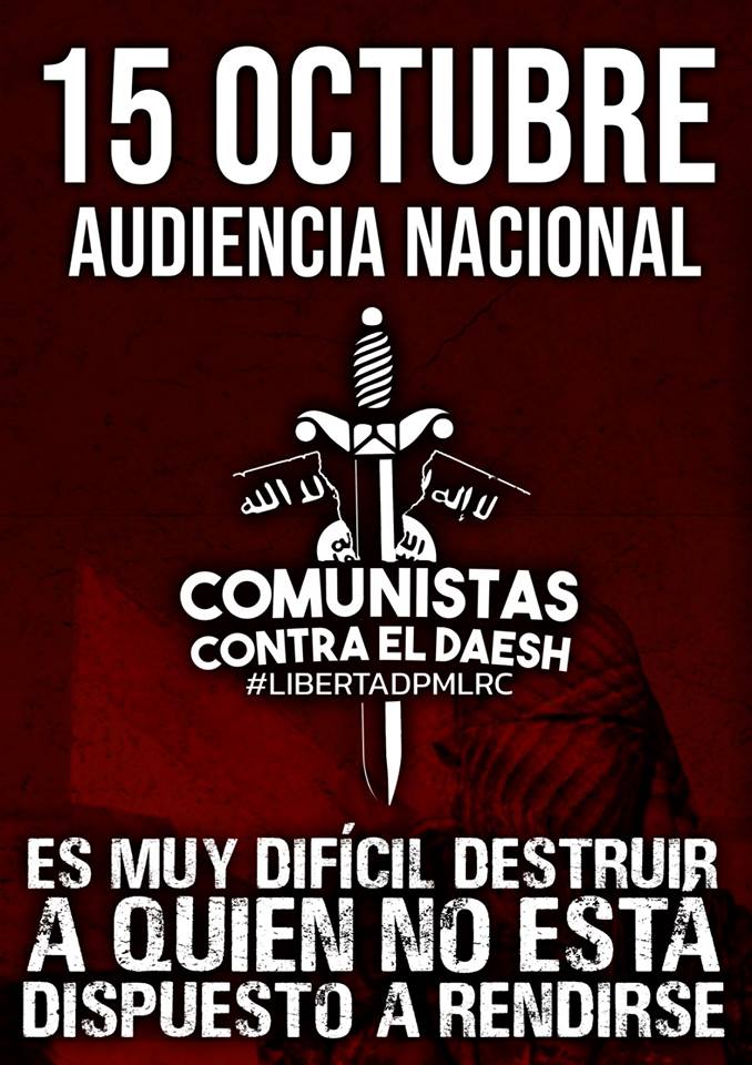 L'affiche de la campagne de soutien. L'affiche de la campagne de soutien.