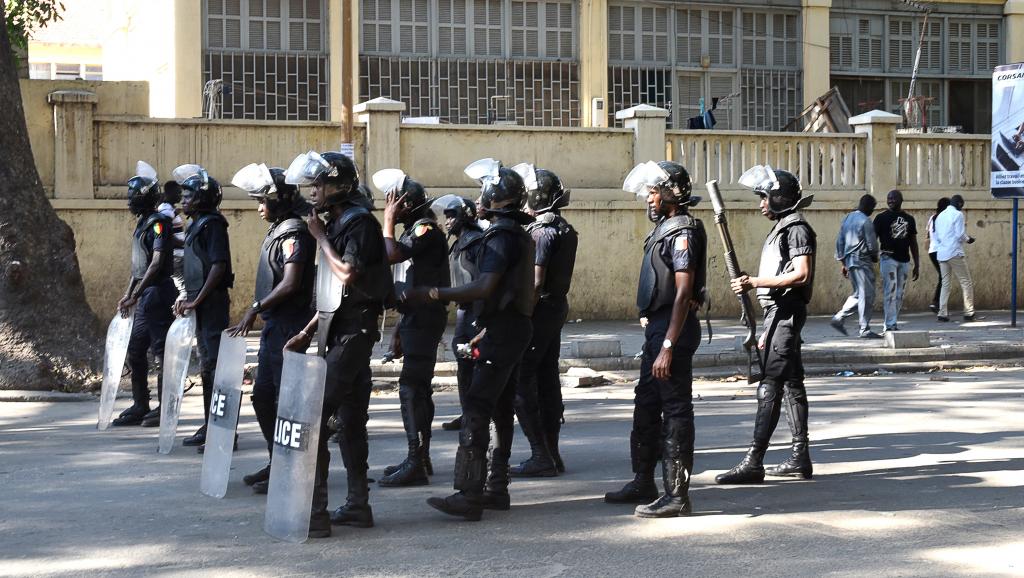 Déploiement policier à Dakar