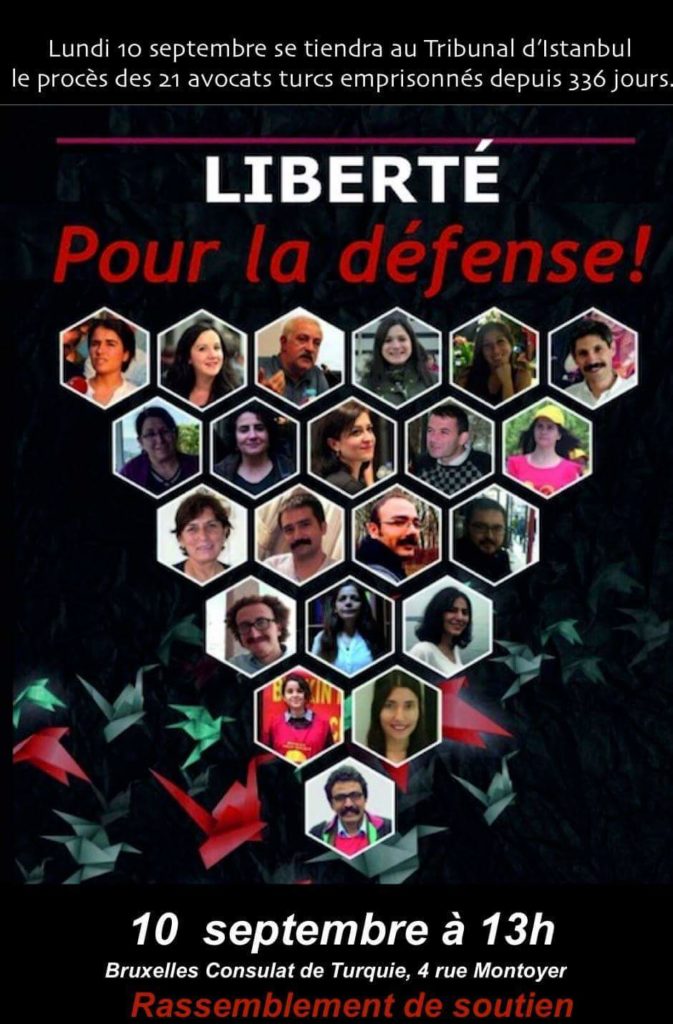 Rassemblement à Bruxelles