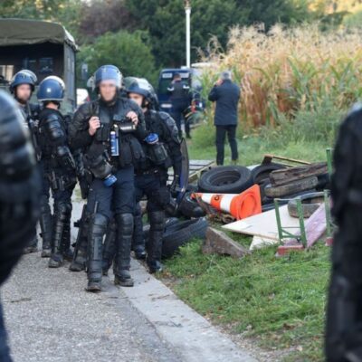 Déploiement des gendarmes à Dingsheim
