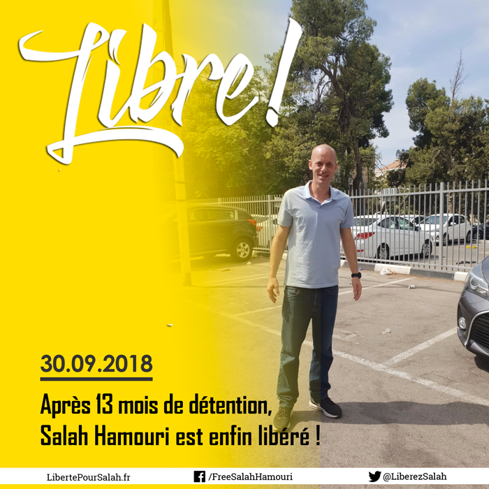 Salah Hamouri est libre !
