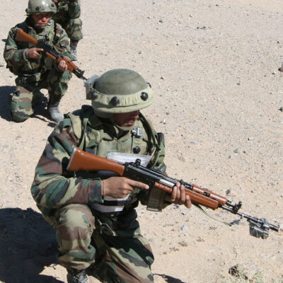 Commandos du régiment Gorkha