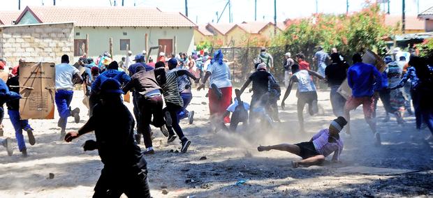 Les affrontements d'hier à Atlantis