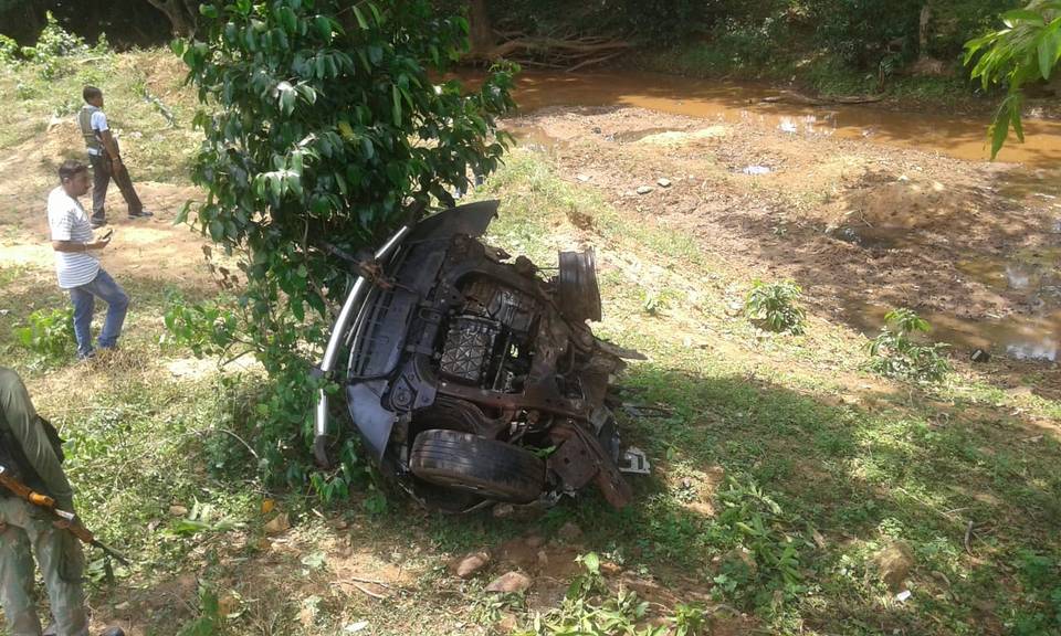 Attaque à l'IED contre un véhicule policier