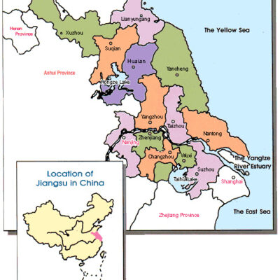 La province du Jiangsu