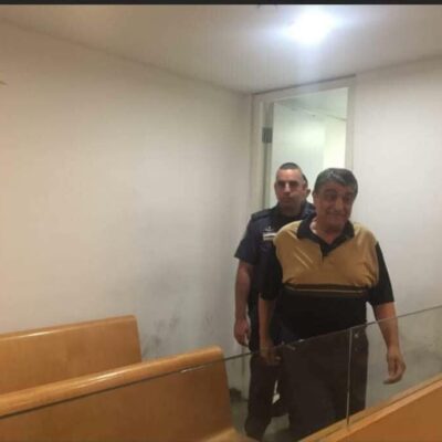 Raja Eghbarieh au tribunal de l'occupation.