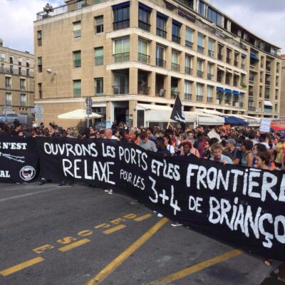 Manifestation solidaire des inculpés de Briançon
