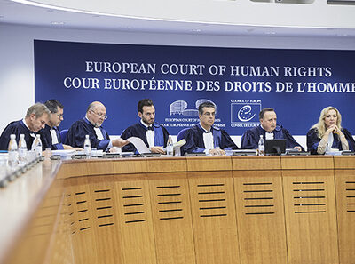 Les juges de La Cour européenne des droits de l'homme