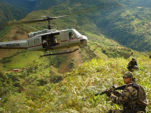 Opération antiguérilla dans la région VRAEM
